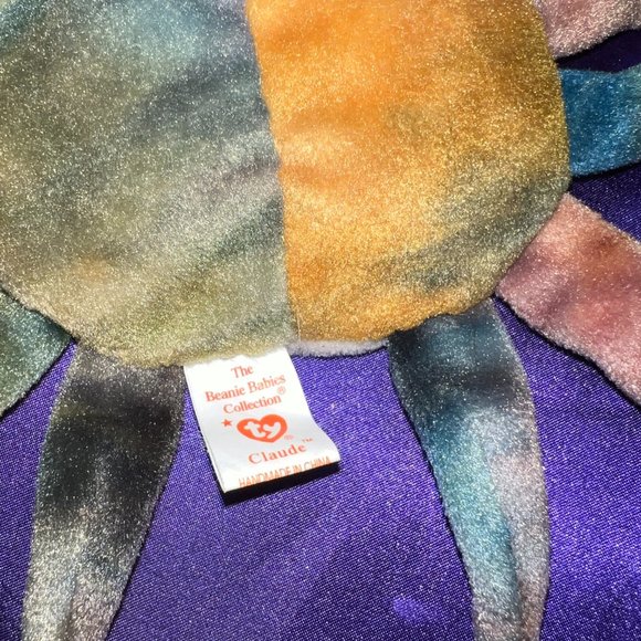 NWT & VTG📌 Ty Beanie Baby 1996  Claude the Crab &  Puffer the Penguin 1997 - Picture 15 of 16